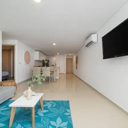 Apartamento Delightful *2bed/2bath W Ac* Beach Breeze Cartagena