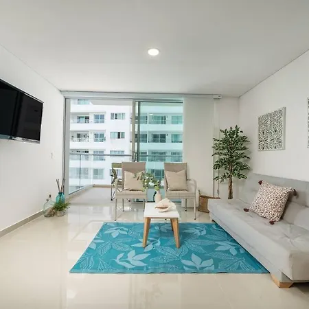 Apartamento Delightful *2bed/2bath W Ac* Beach Breeze Cartagena
